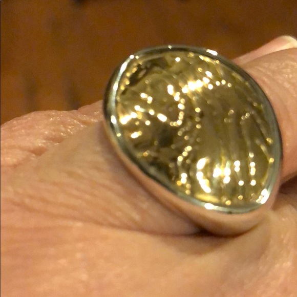 Silpada Bronze and Sterling Silver Ring - Picture 3 of 8